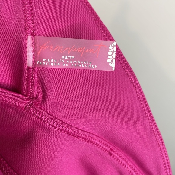 Free People Movement | Back It Up Sport Bra Tank in Dragonfruit Size XS NWT - Picture 6 of 6